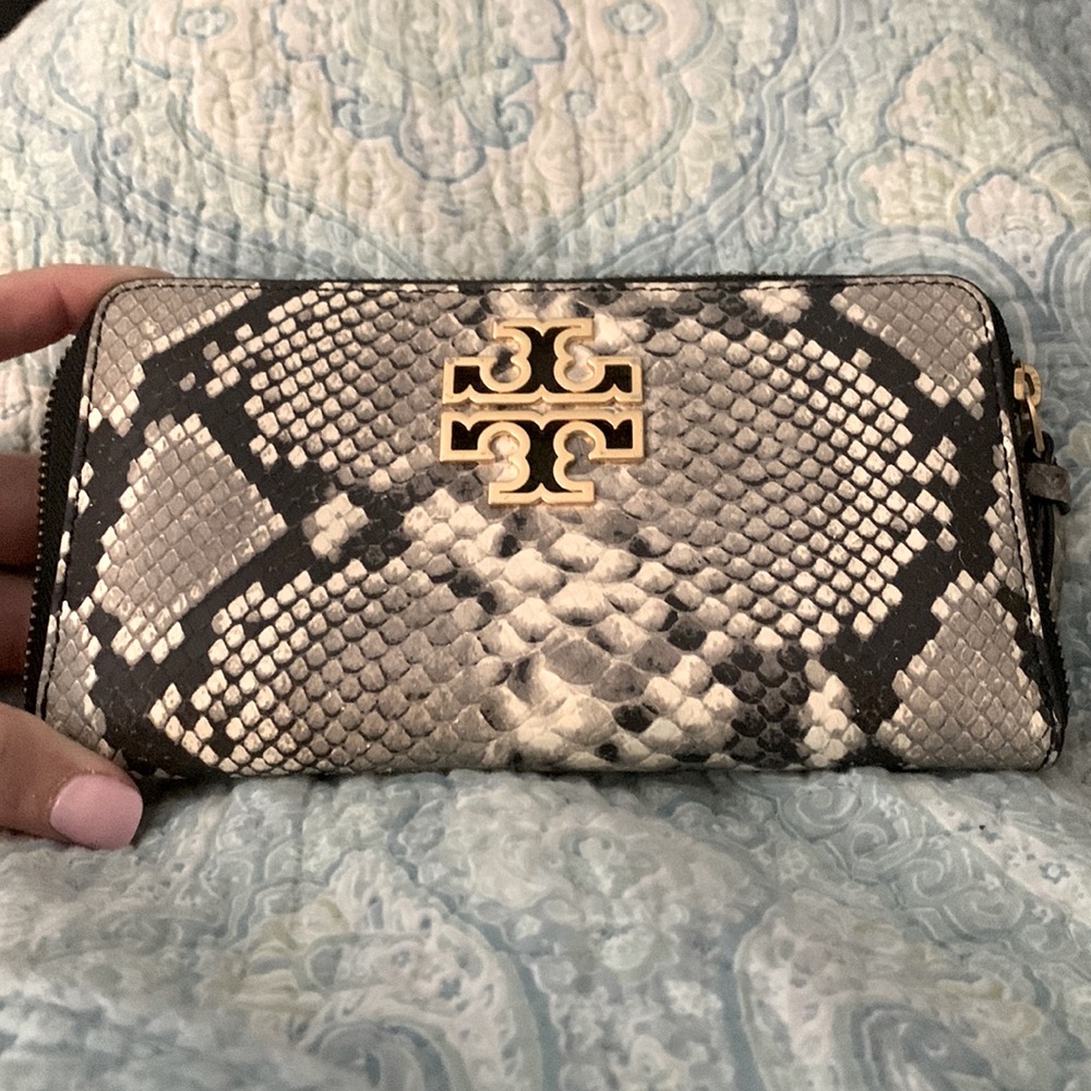 Tory Burch Snakeskin Wallet